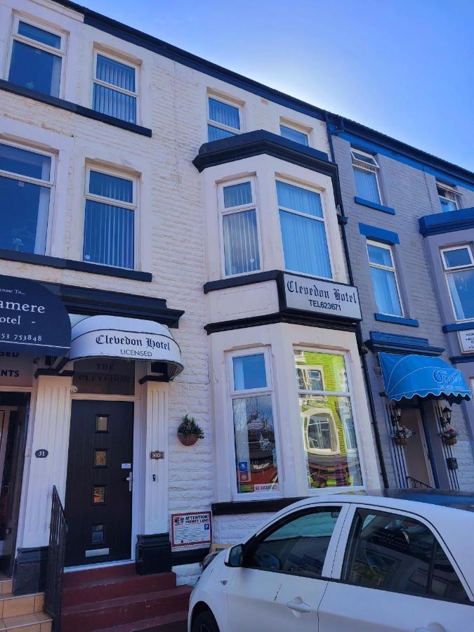 The Clevedon Bed & Breakfast Blackpool Exterior foto